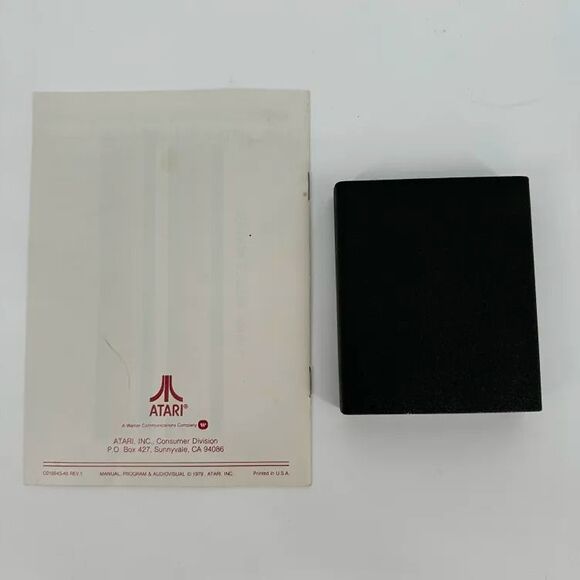 Atari 2600 Asteroids (1981) CX2649 Cartridge & Manual Tested Works VG - Picture 2 of 4